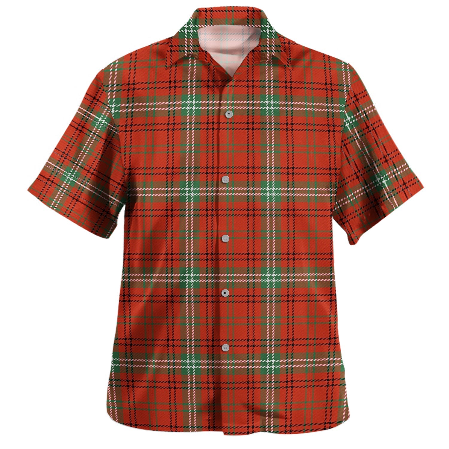 Scottish Tartan Aberdeen District Clan Hawaiian Shirt Plaid Style main image 0