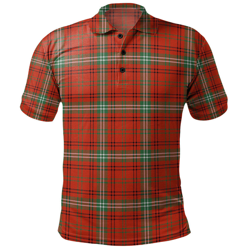 Morrison Tartan Polo Shirt - Royal Coat Of Arms Style