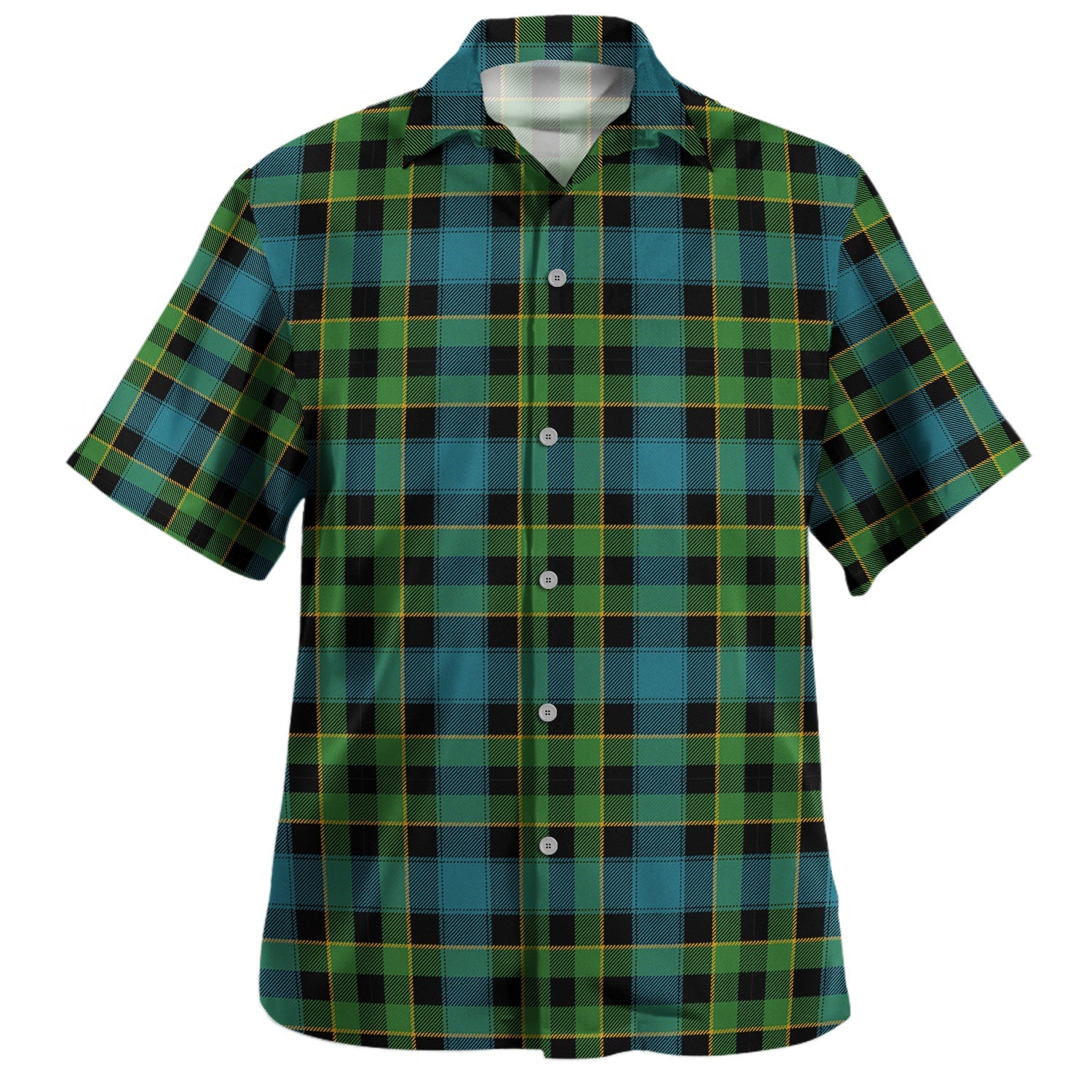 MacTaggart 02 Tartan Vintage Leaves Hawaiian Shirt