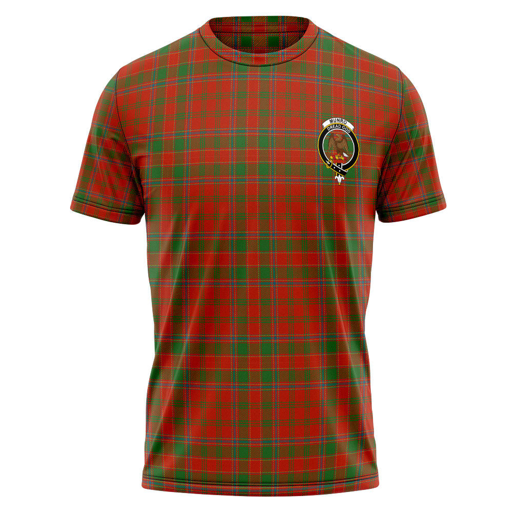 Munro Ancient Tartan Crest Birdseye Mesh Polo Shirt main image 0