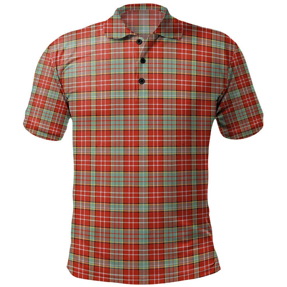 Agnew Ancient Tartan Polo Shirt Half of Me - Cross Style main image 1