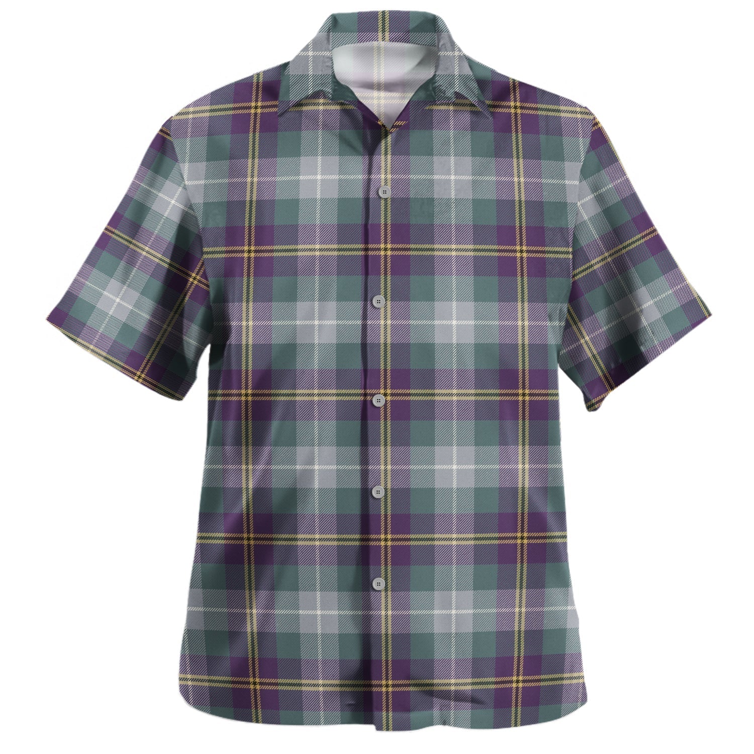 Wood Dress Tartan Hawaiian Shirt main image 1