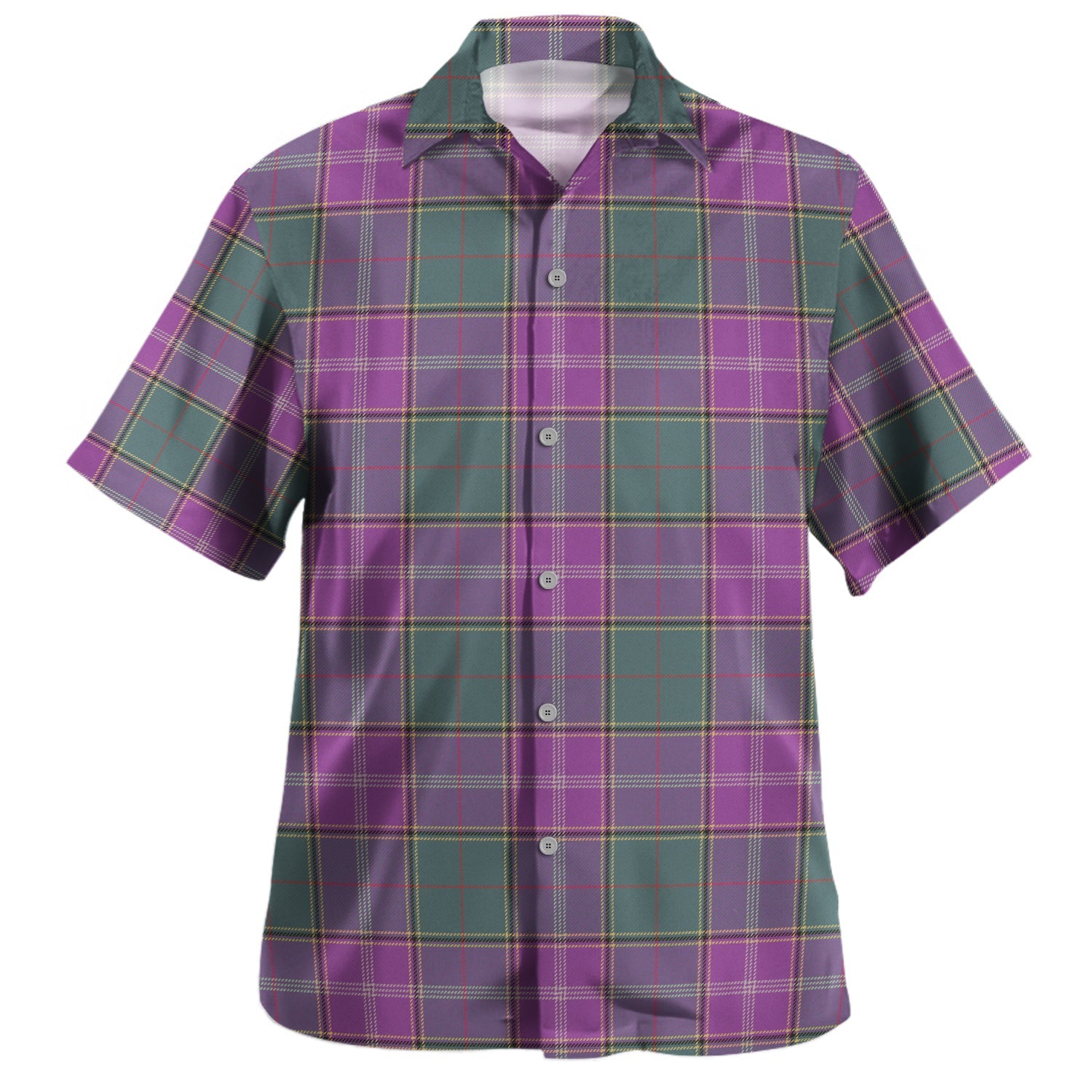 Cunningham Modern Tartan Hawaiian Shirt main image 1