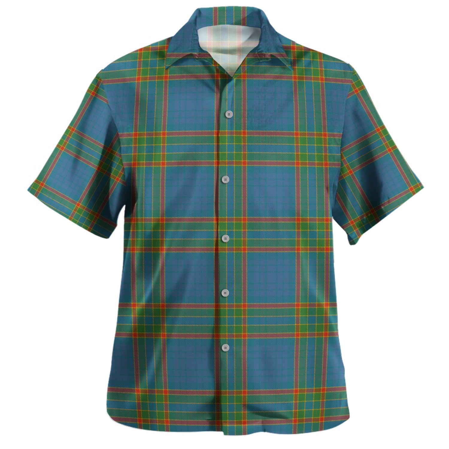Cranston Tartan Hawaiian Shirt main image 1
