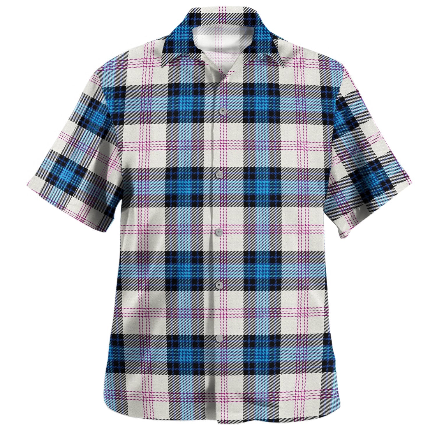 Merwe Tartan Hawaiian Shirt