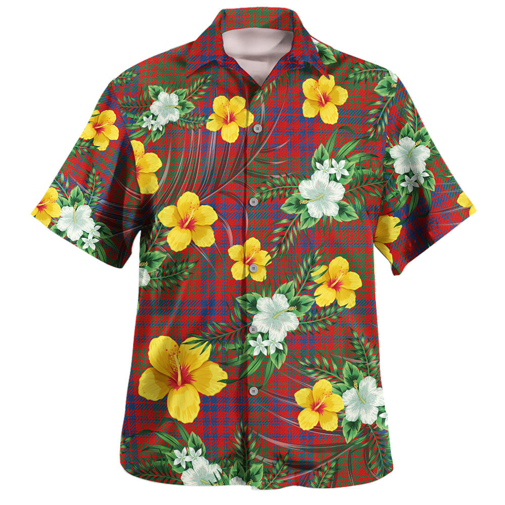 Baillie Modern Tartan Hawaiian Shirt main image 1