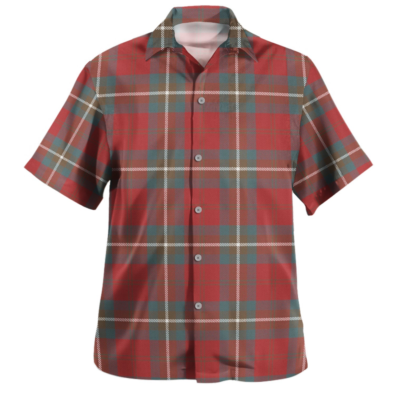 Ferguson Modern Tartan Hawaiian Shirt