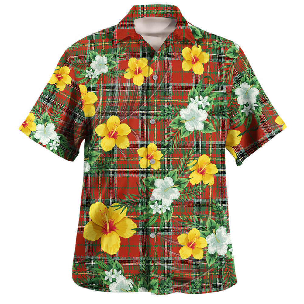 Stewart Black 02 Tartan Hawaiian Shirt main image 0