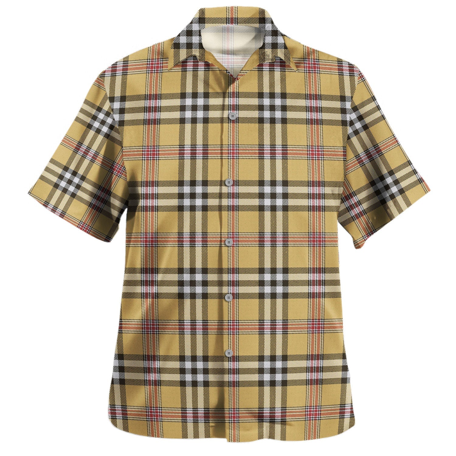 Thomson Camel Tartan Hoodie - Lion Rampant And Celtic Thistle Style