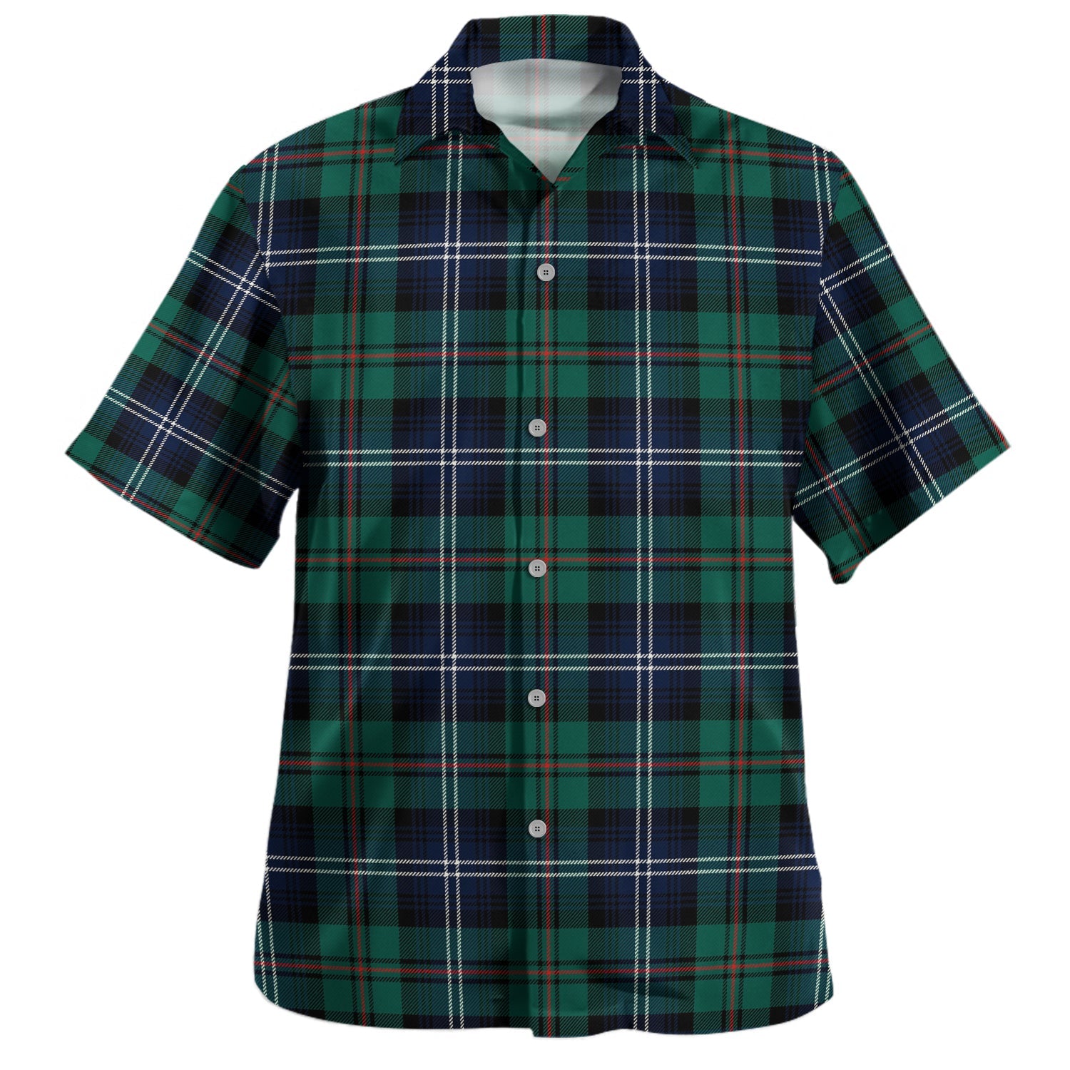 Guthrie Modern Tartan Hawaiian Shirt main image 0