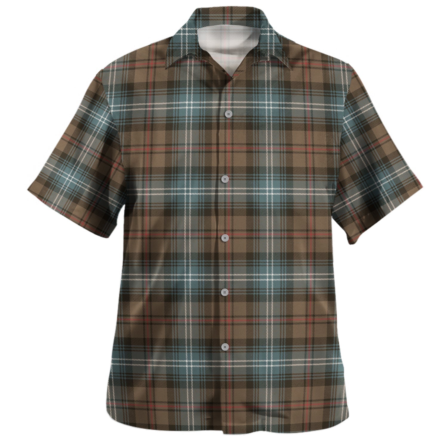 Urquhart White Line Tartan T-Shirt