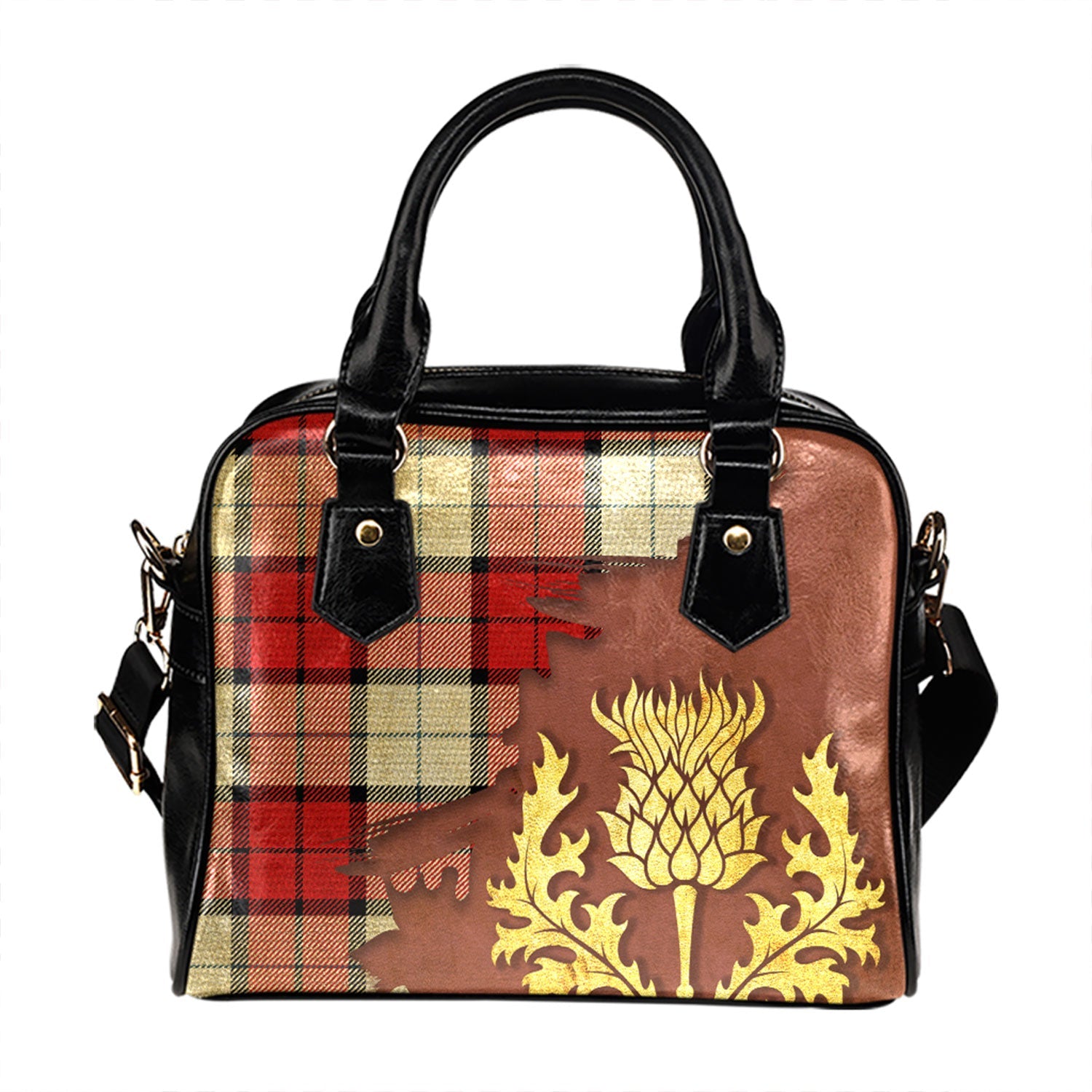 Wallace Dress Tartan Polo Shirt - Royal Coat Of Arms Style