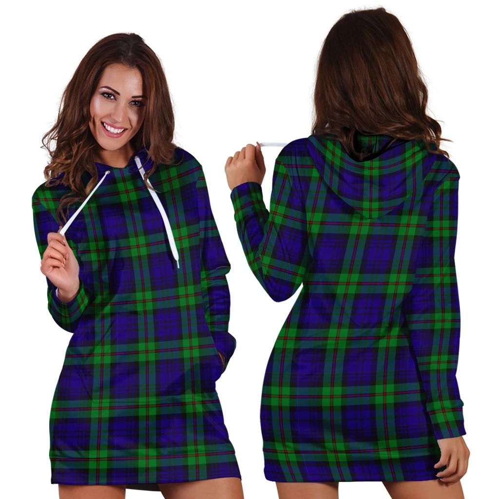 MacAulay Modern Tartan Crest Hoodie