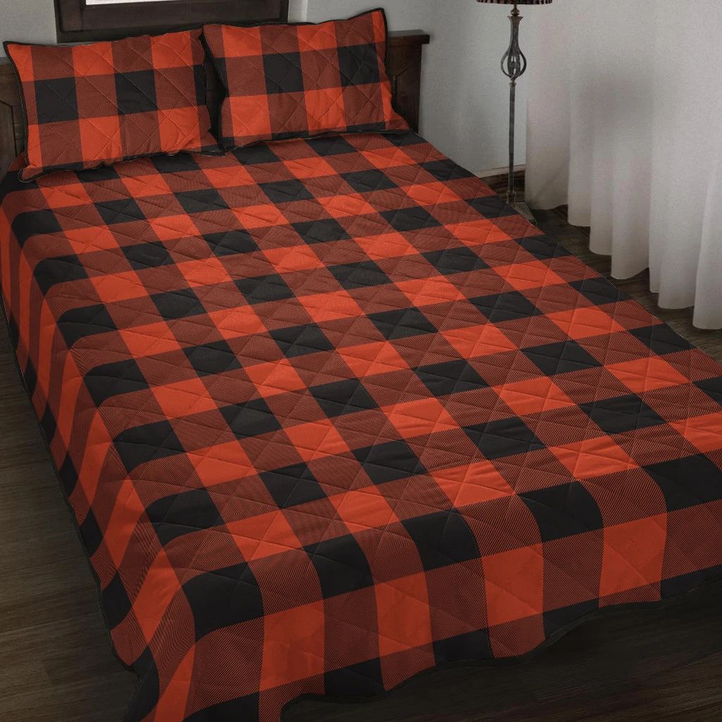 MacGregor Hunting Ancient Tartan Crest Quilt Bed Set
