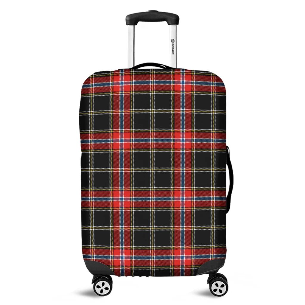 Tartan Scottish Gold Plaid Luggage Cover Protector