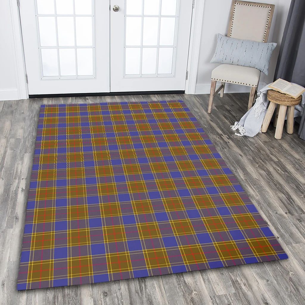 Balfour Tartan Crest Area Rug