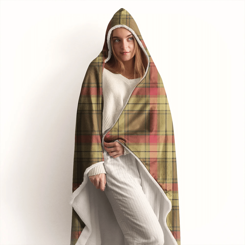 MacLeod of Harris Weathered Tartan Hoodie Blanket