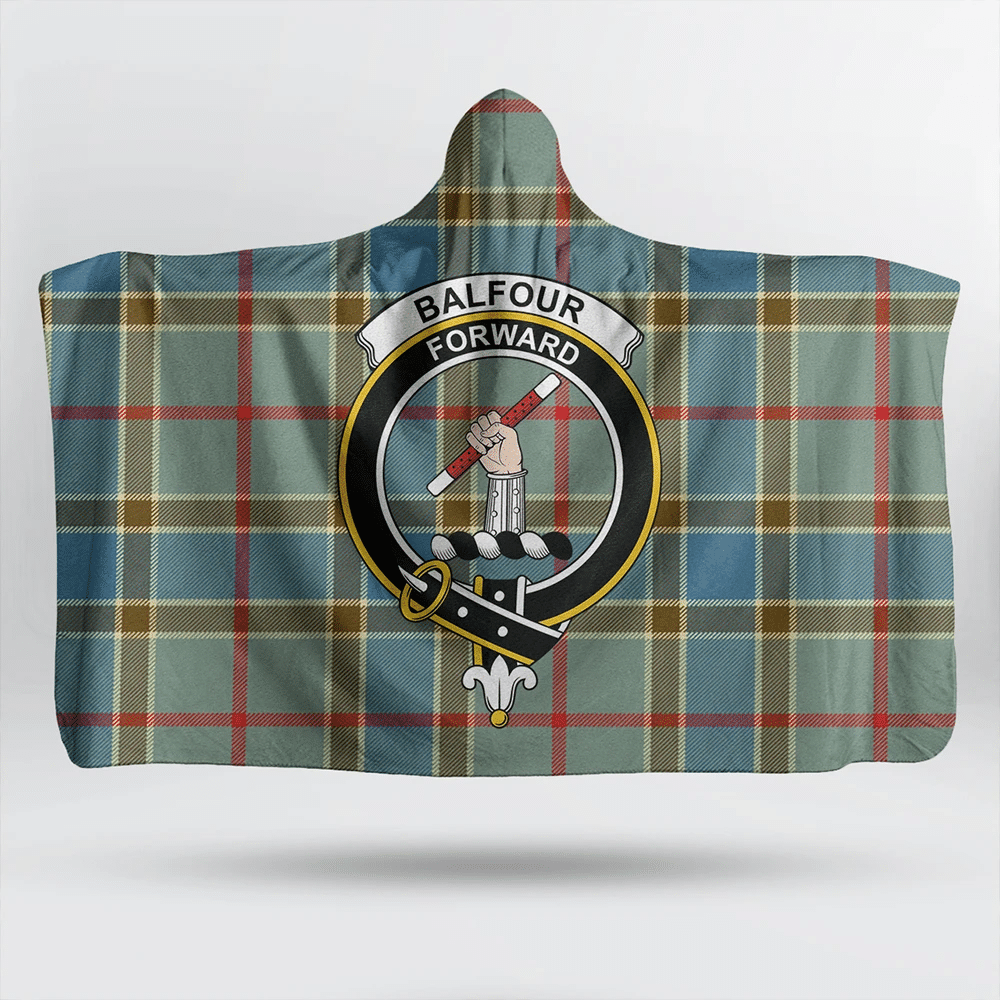 Balfour Blue Tartan T-Shirt Half of Me - Cross Style