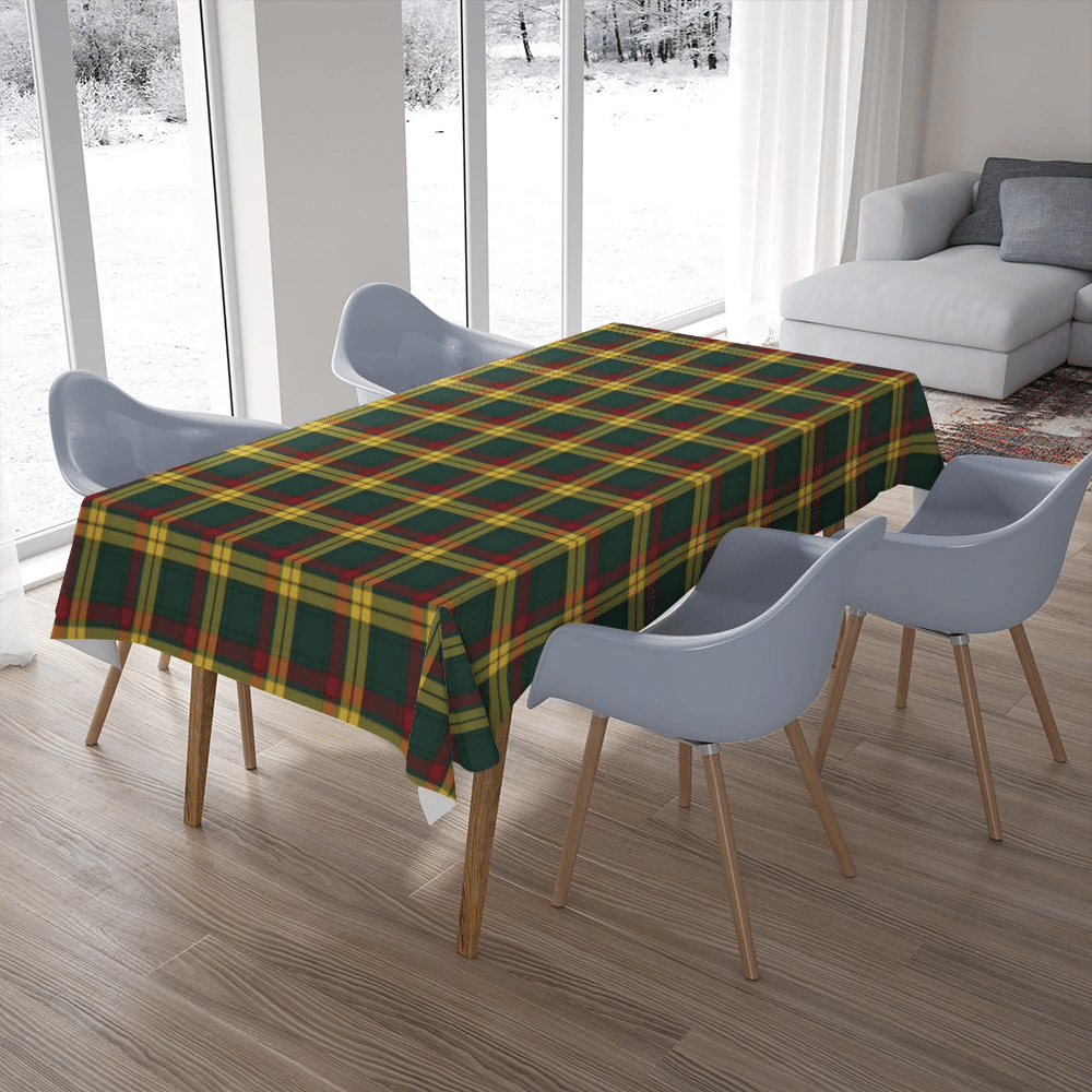 MacKinlay Modern Tartan Crest Tablecloth