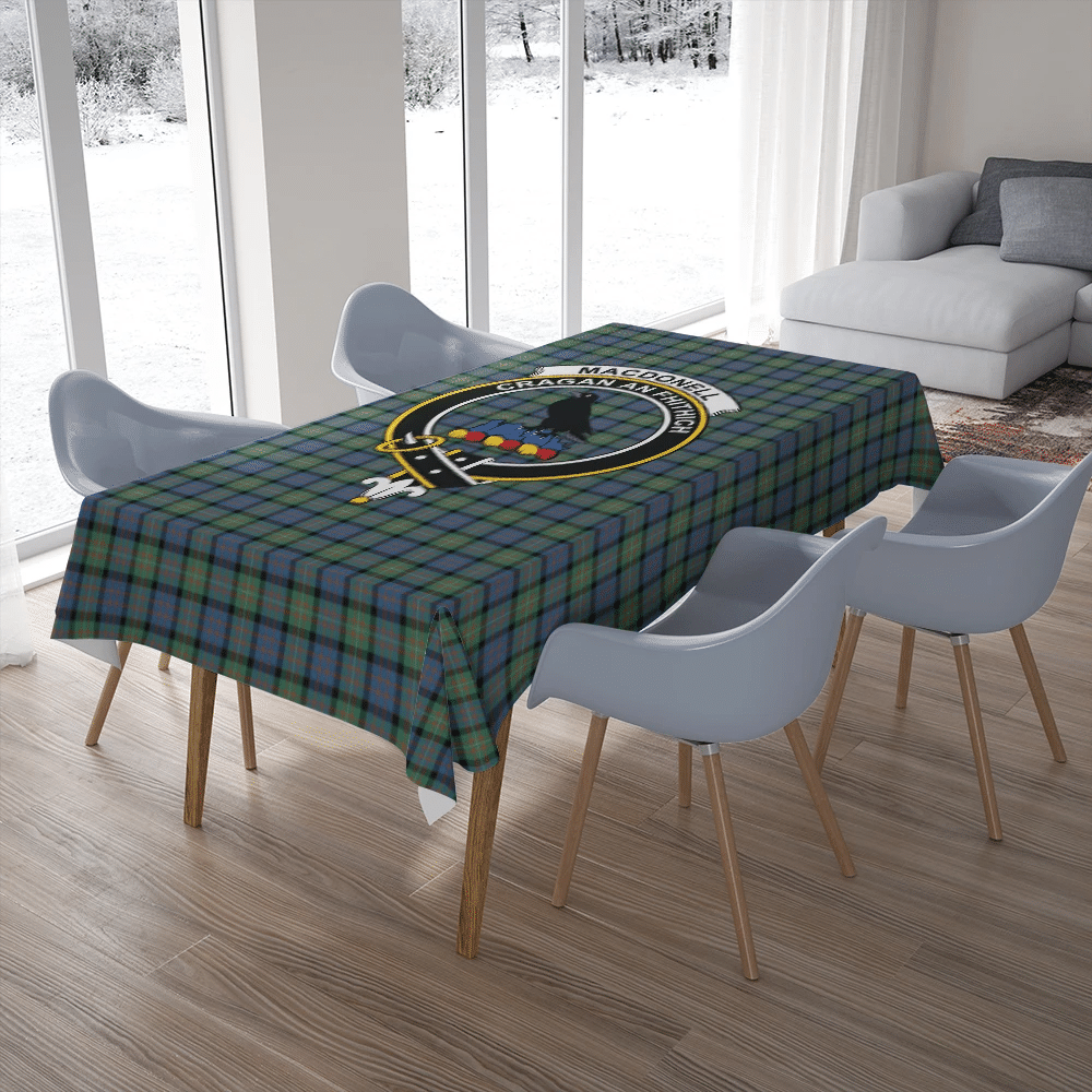 MacKay Ancient Tartan Crest Tablecloth