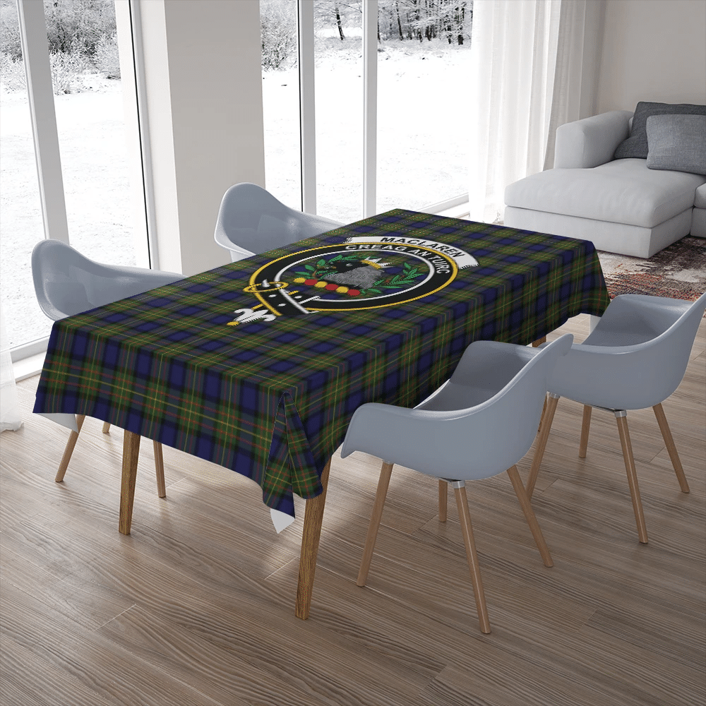 MacLaren Tartan Crest Table Runner - Cotton table runner main image 1