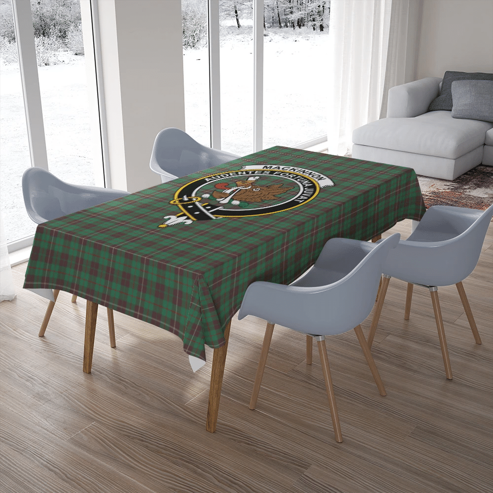 MacKinnon Modern Tartan Crest Garden Flag - Celtic Thistle Style main image 0