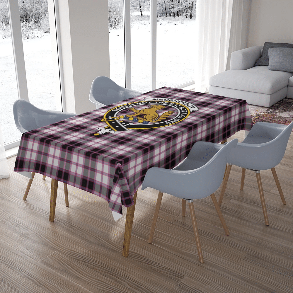 Ogilvie Hunting Modern Tartan Crest Tablecloth