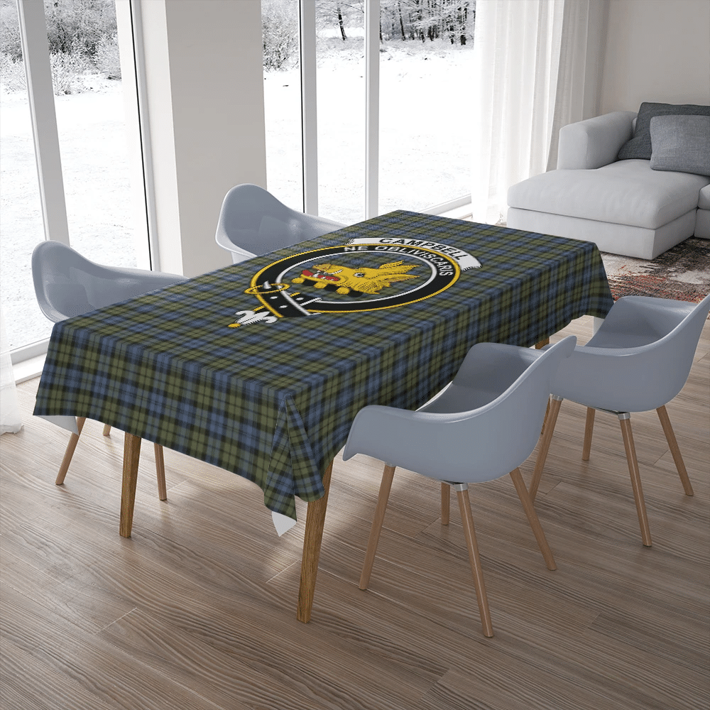 Clelland Tartan Crest Tablecloth