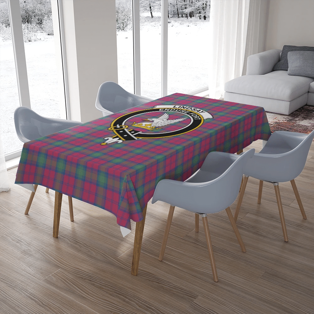 Renton Tartan Crest Tablecloth