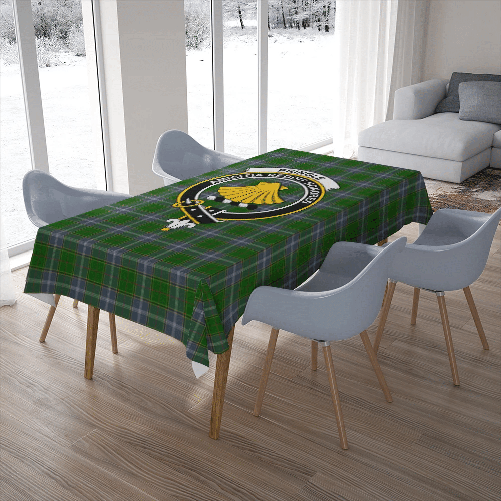 Campbell Dress Ancient Tartan Crest Tablecloth