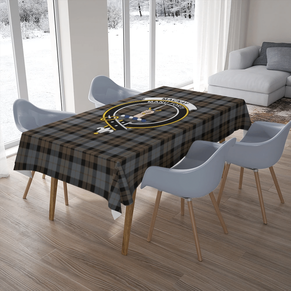 Carmichael Ancient Tartan Crest Tablecloth