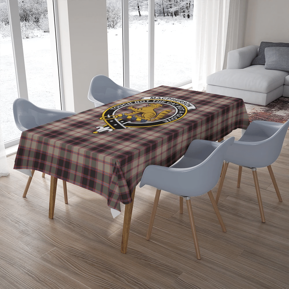 McGregor Modern Tartan Crest Tablecloth