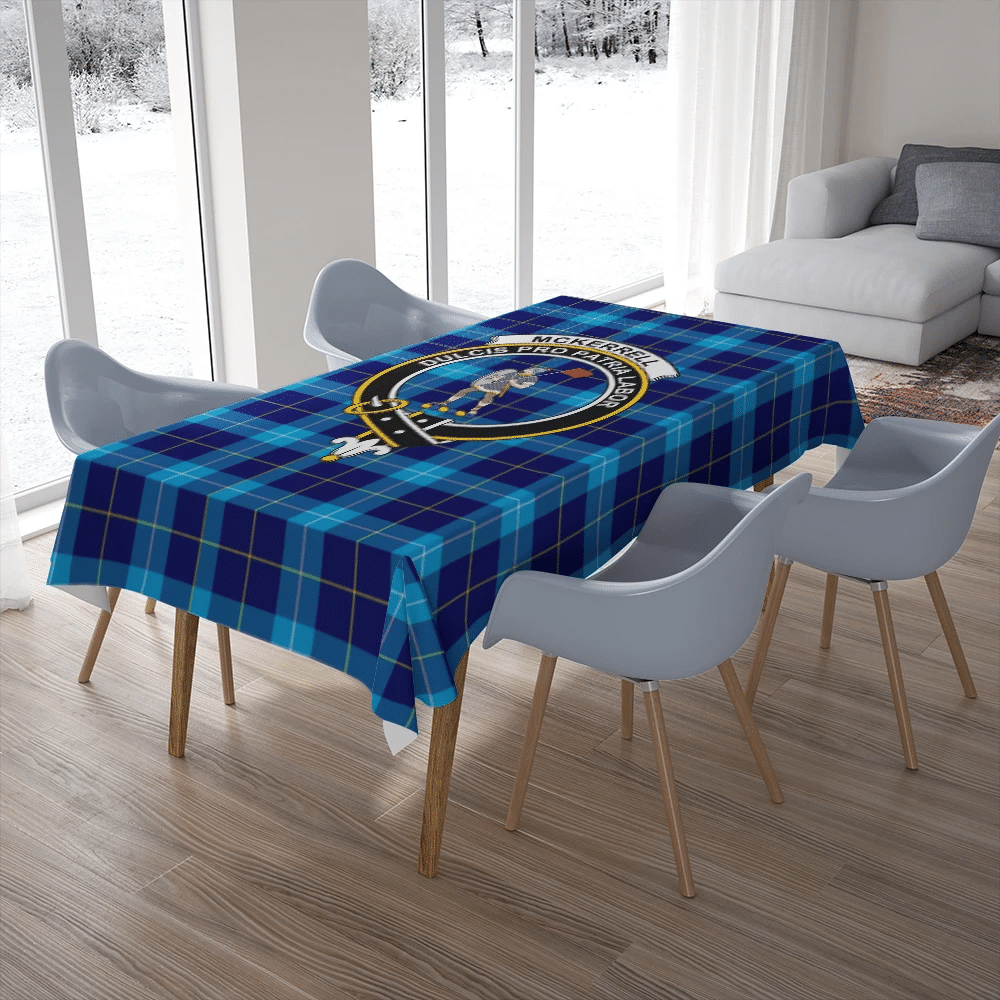 Tennant Tartan Crest Tablecloth main image 1