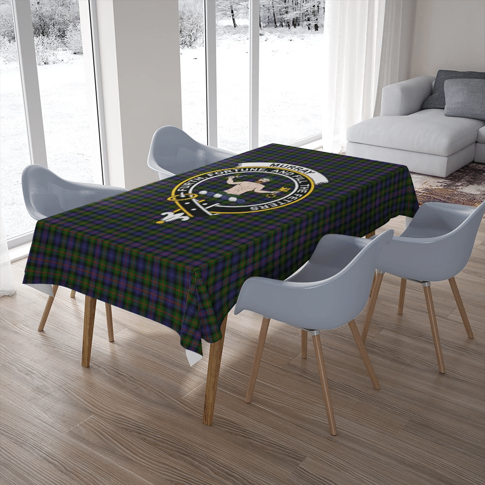 Anstruther Crest Tablecloth - Black Style main image 1