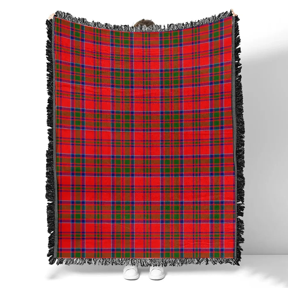 MacCorquodale Tartan Crest Premium Blanket - Celtic Stag style