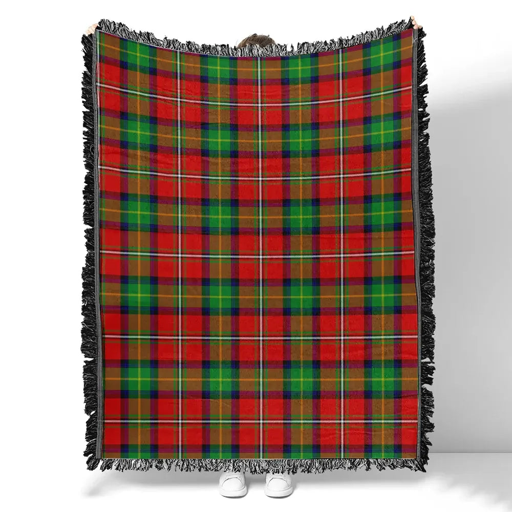 Boyd Tartan Crest Premium Blanket - Thistle Style