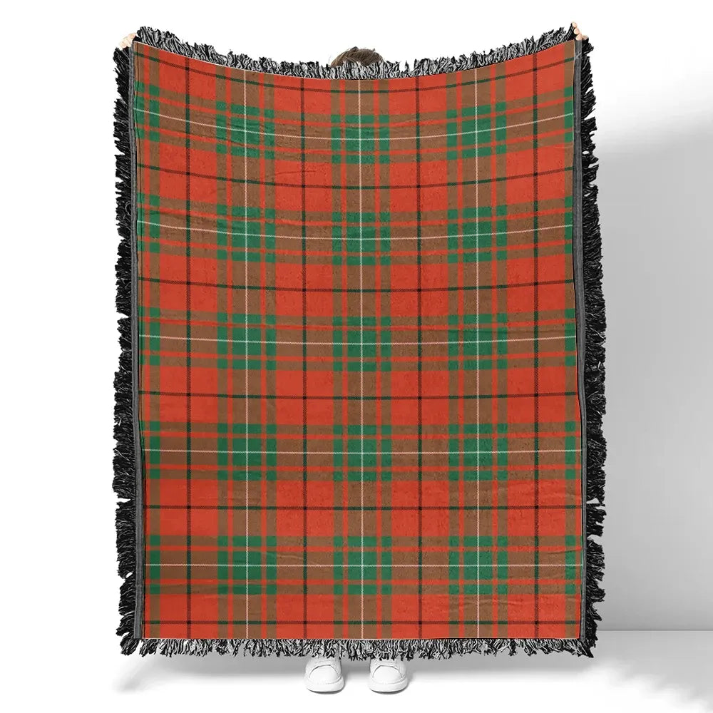 MacAulay Ancient Clan Half Of Tartan Zipper Hoodie
