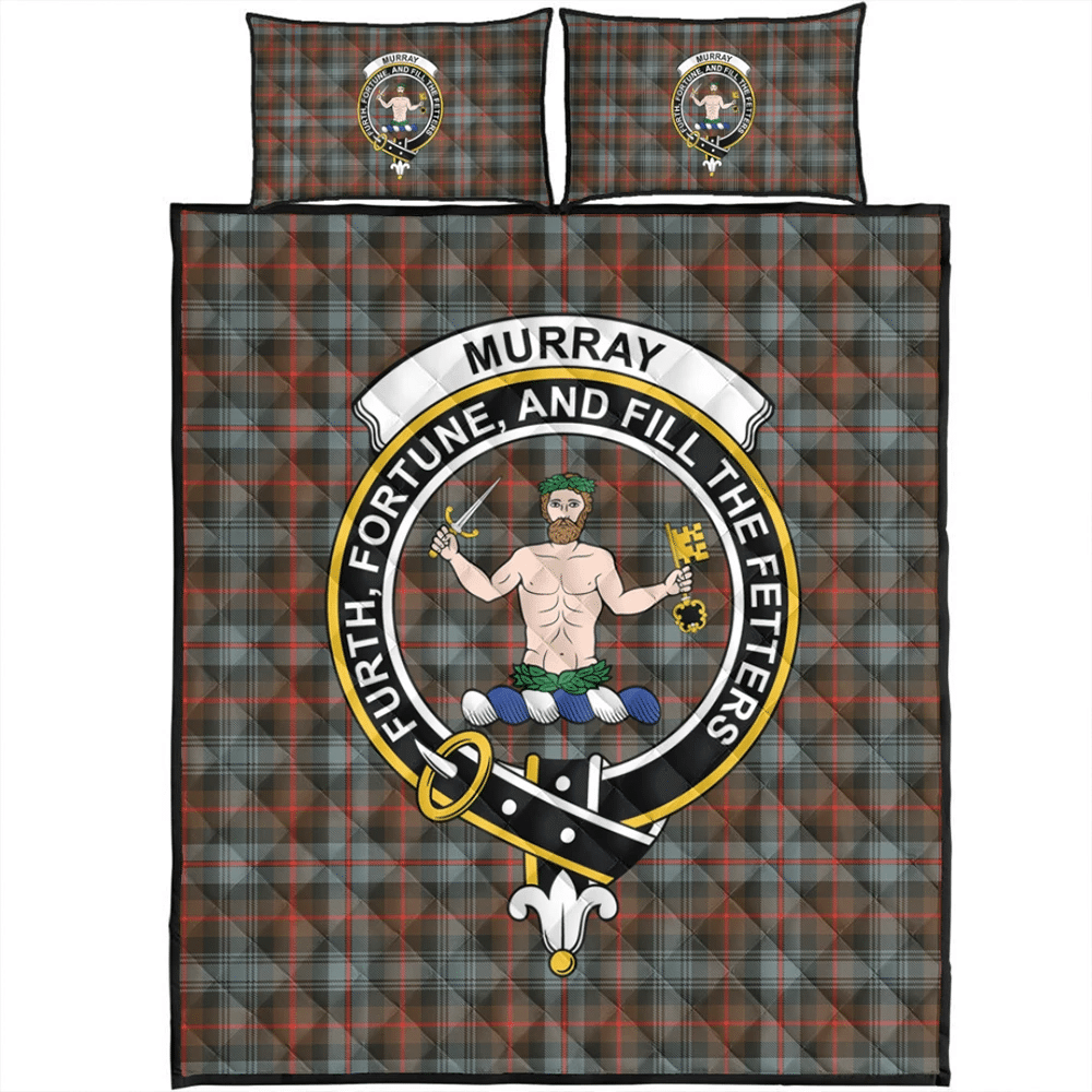 Murray of Atholl Weathered Tartan Blanket Wave Style main image 1