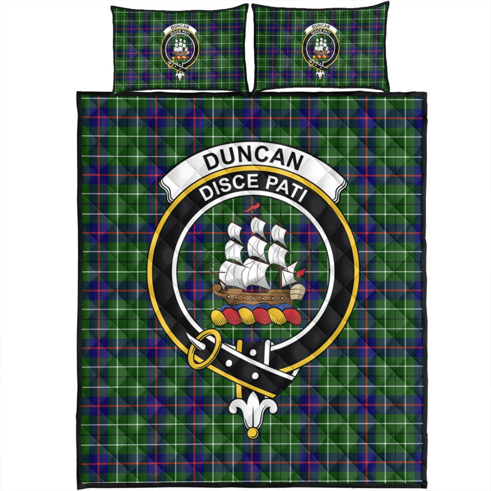 Weir Modern Tartan Crest Premium Quilt - Celtic Thistle Style main image 1