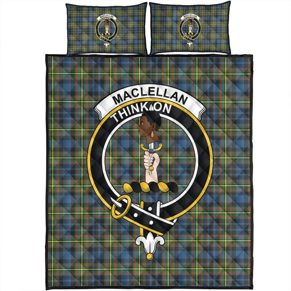 MacKay Bonner Tartan Crest Quilt