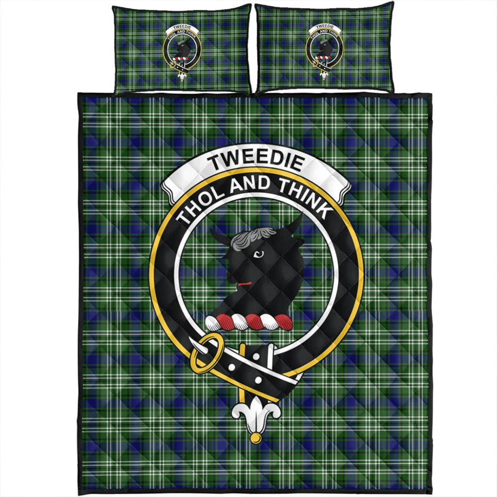Beveridge Tartan Crest Quilt main image 1