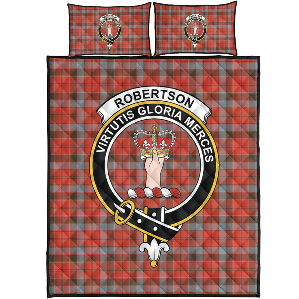 Hamilton Tartan Crest Quilt