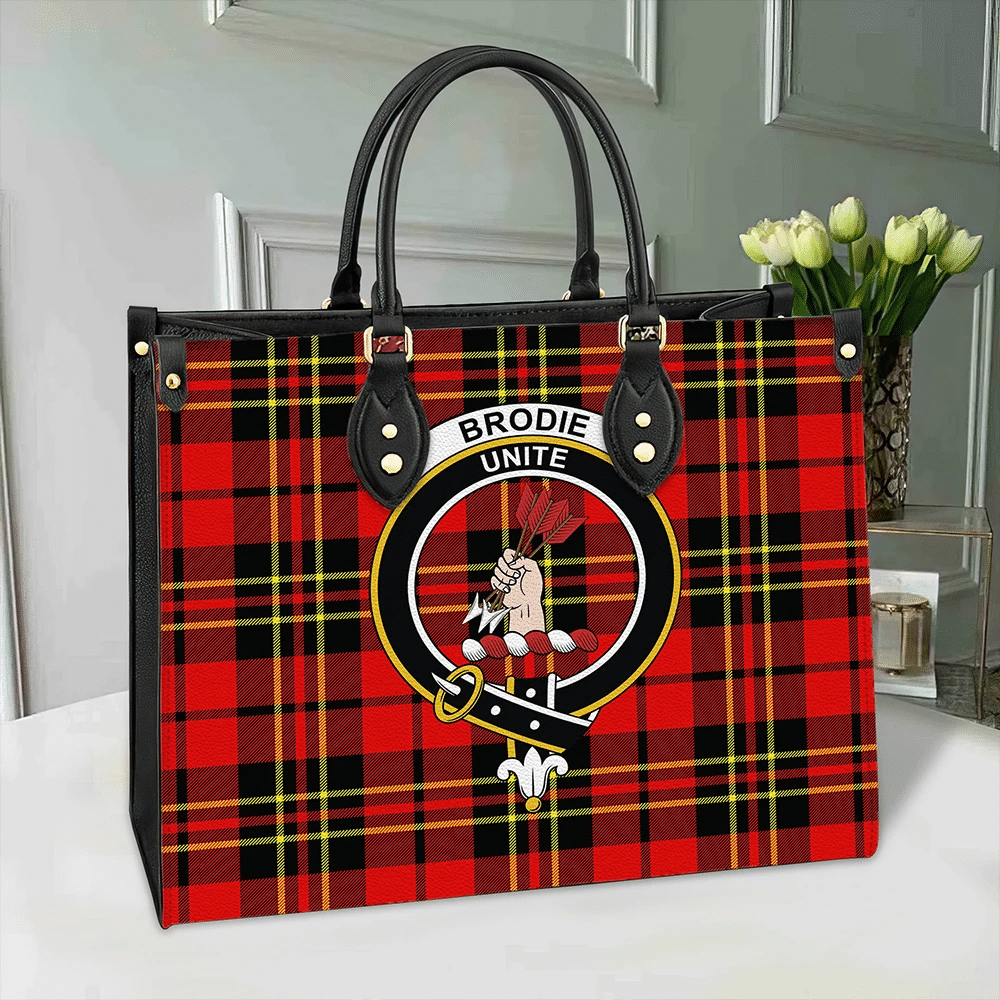 Brodie Modern Tartan Blanket Thistle Map Style main image 0