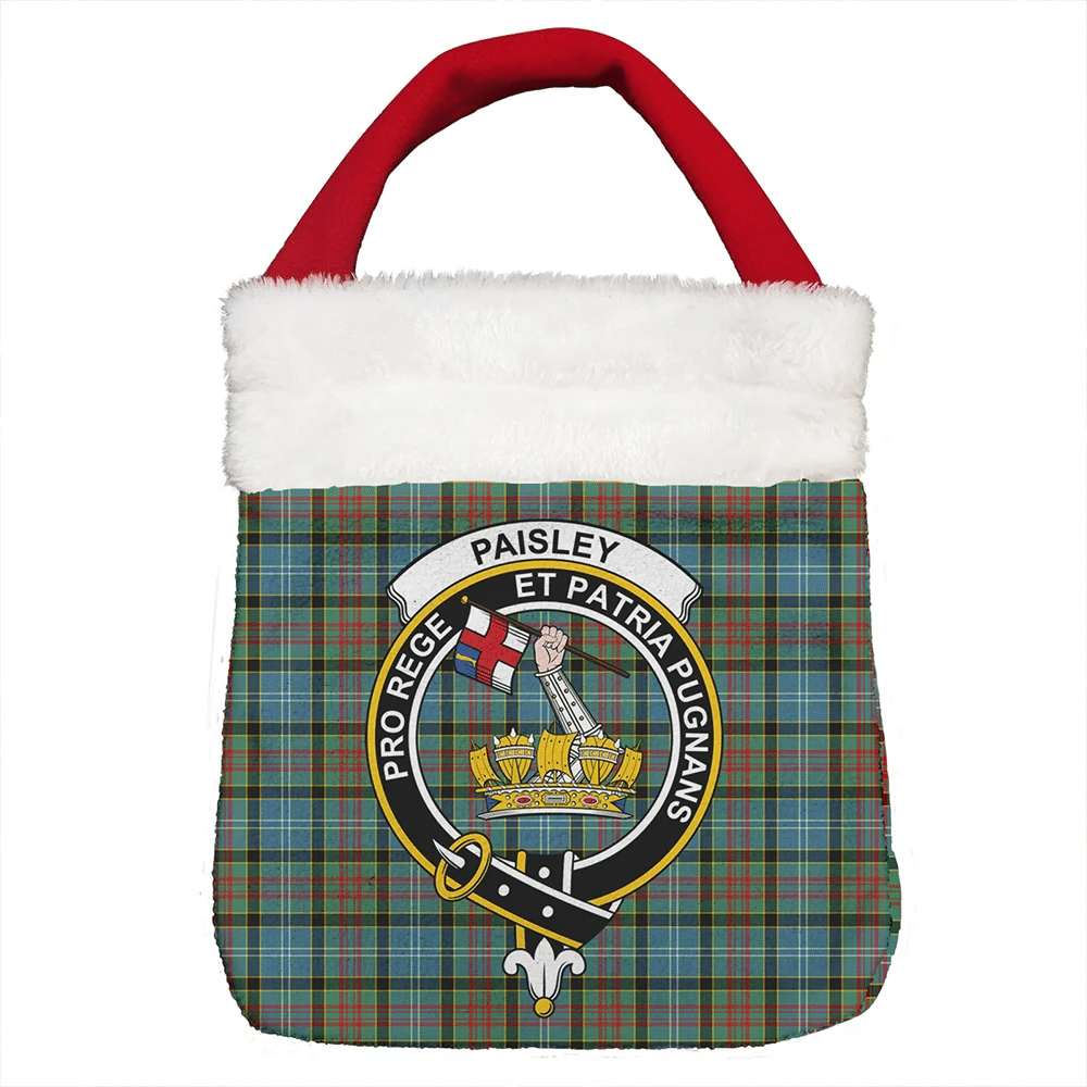 Paisley District Tartan Crest Garden Flag - Welcome Style