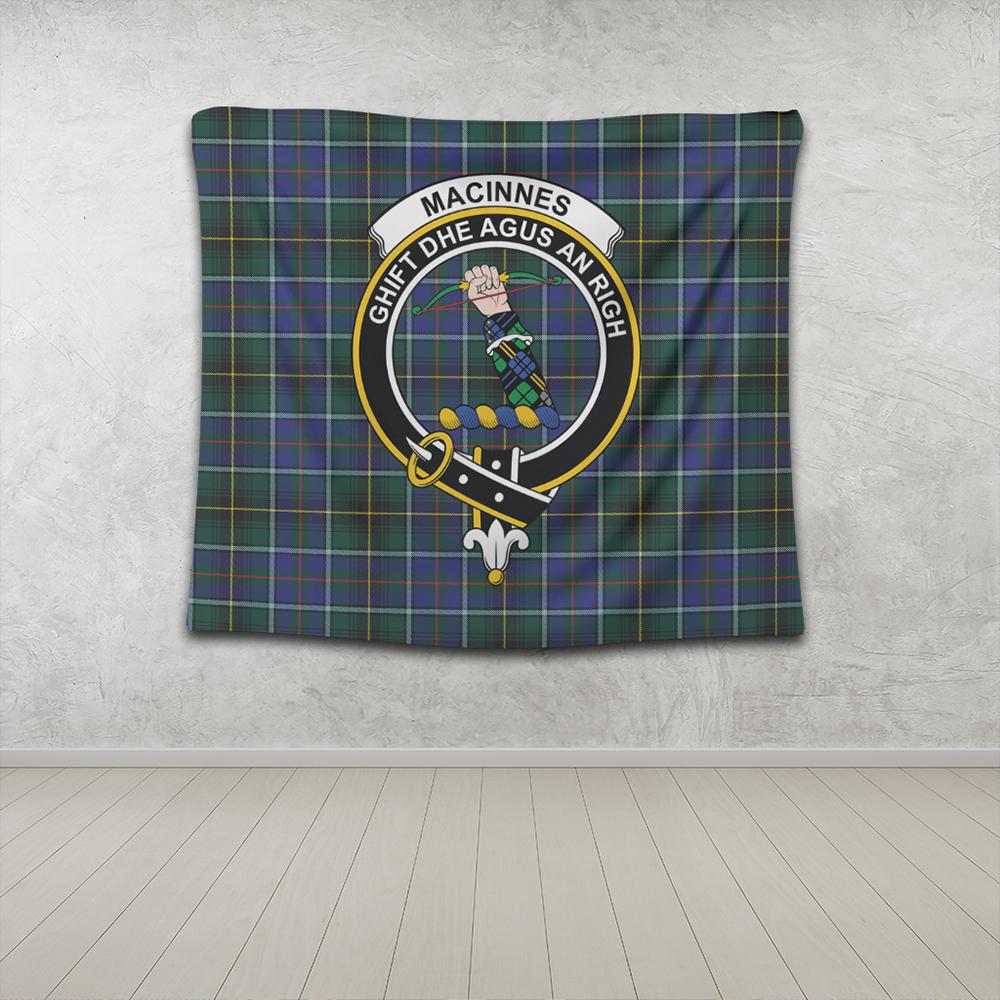 MacInnes Ancient Tartan Crest Quilt
