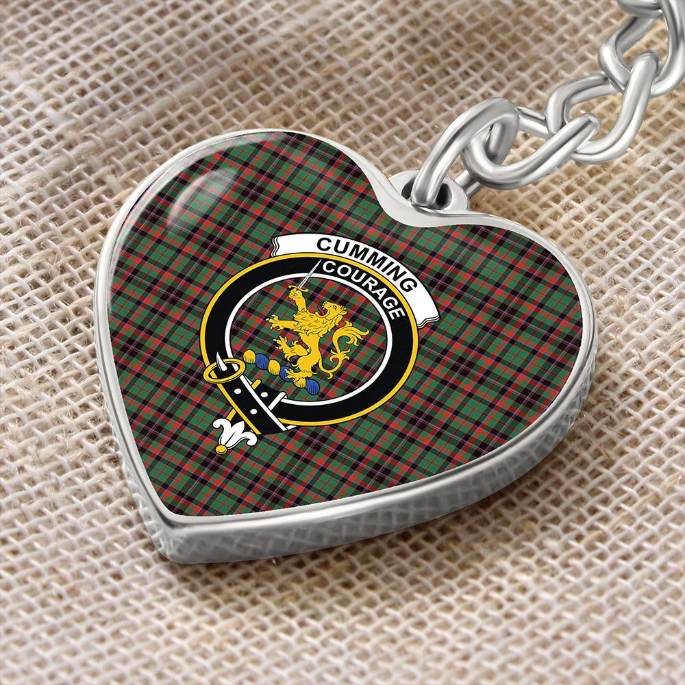 Cumming Hunting Weathered Tartan Crest Christmas Hat main image 1