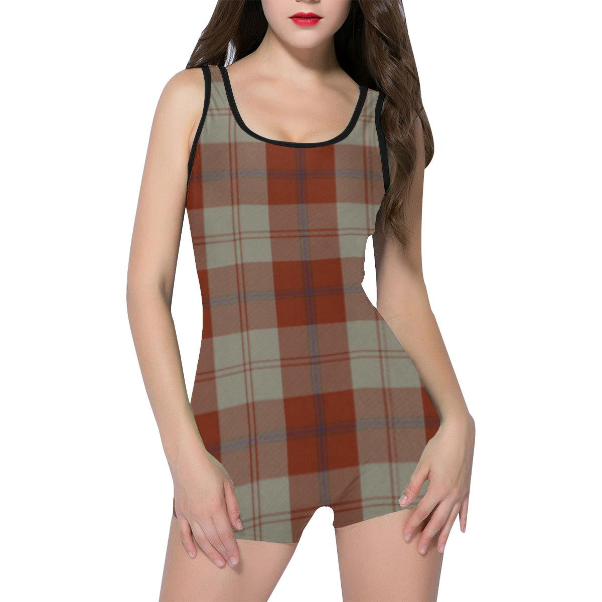 Davidson Dress Dancers Tartan Crest Premium Quilt - Gold Thistle Style