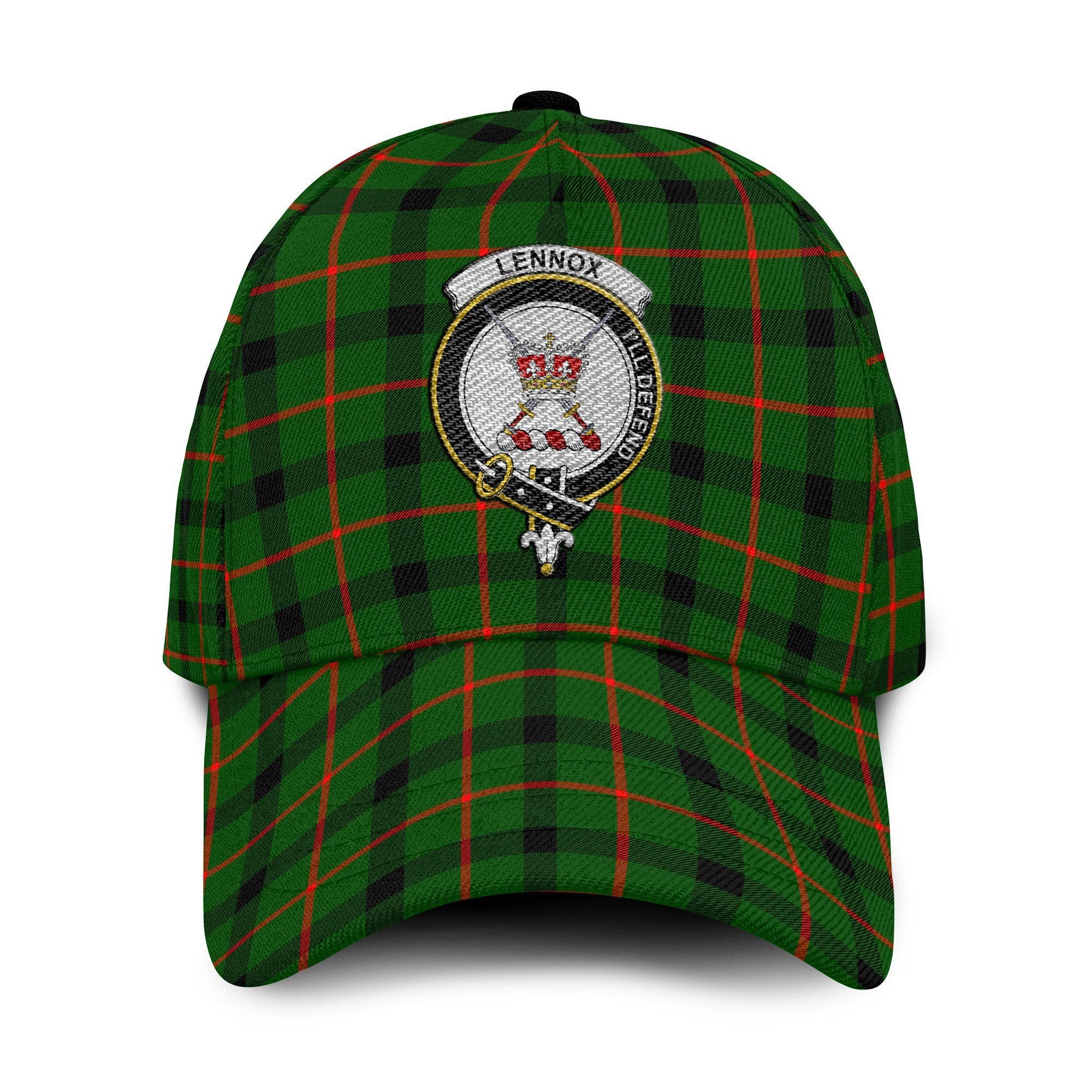 Lennox (Lennox Kincaid) Tartan Crest Polo Shirt - Thistle Black Style