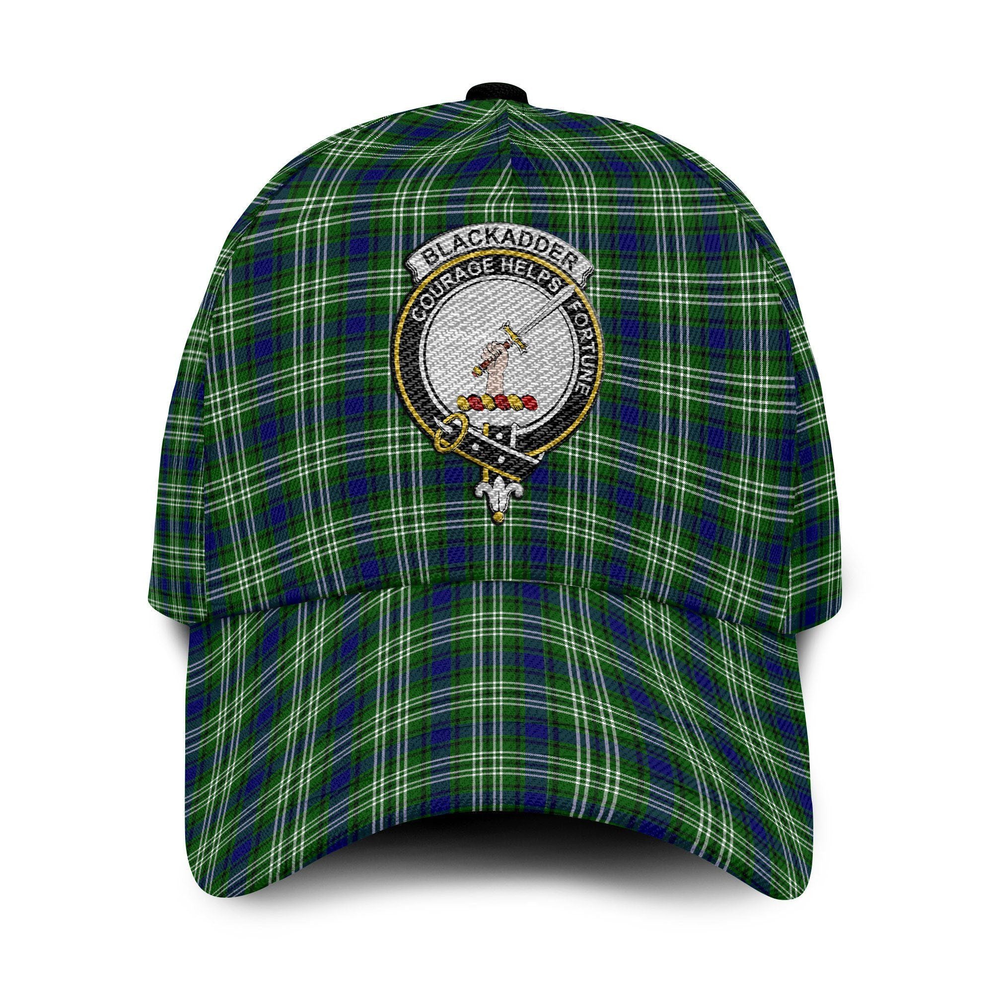 Adam Tartan Crest Classic Cap