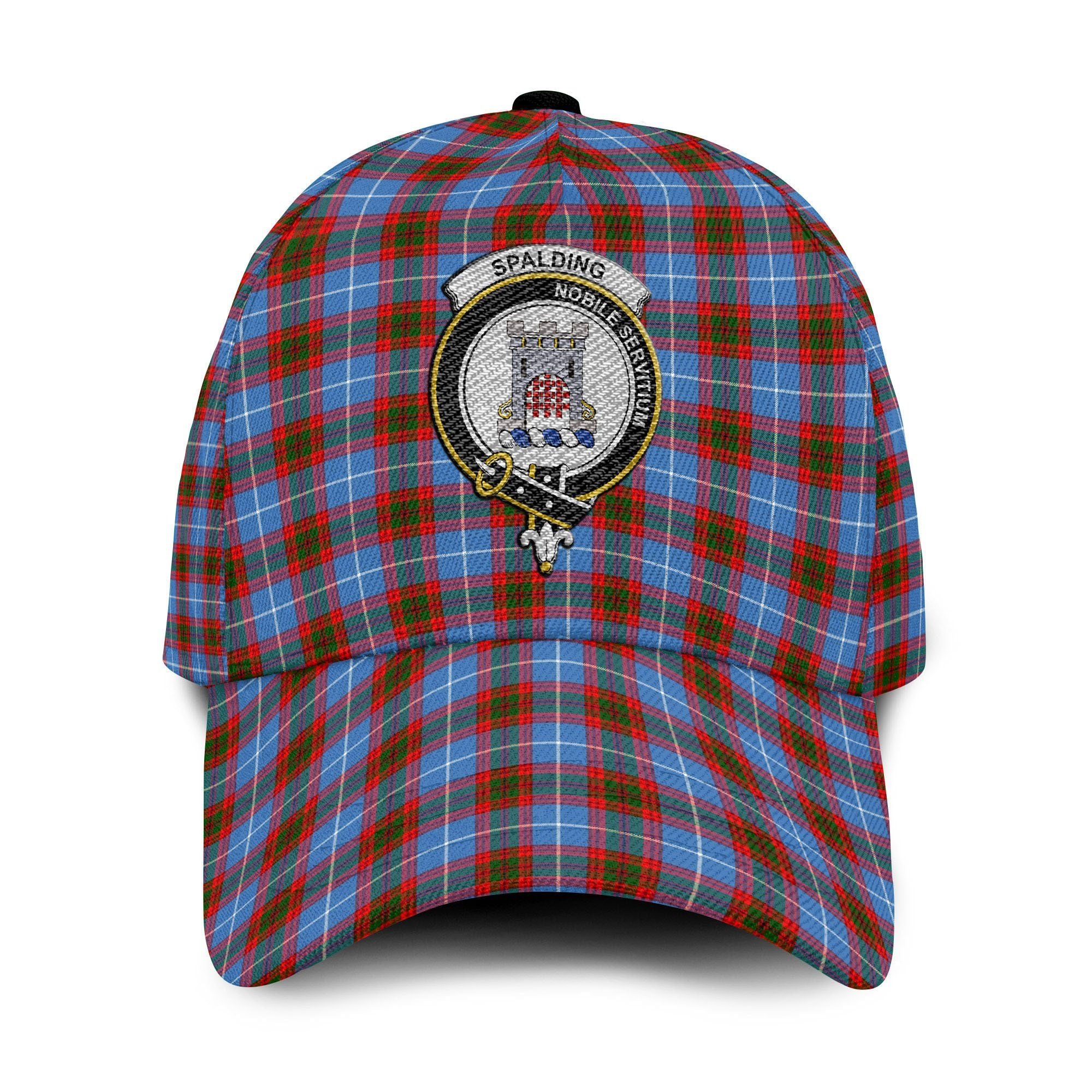 Spalding Tartan Crest Garden Flag - Welcome Style